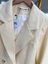 Double Breasted Folded Sleeves Blazer